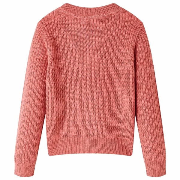 vidaXL Sweater til børn str. 128 strikket pink
