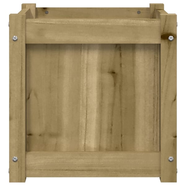 vidaXL Blomsterkasse 40x40x40 cm impregnert furu