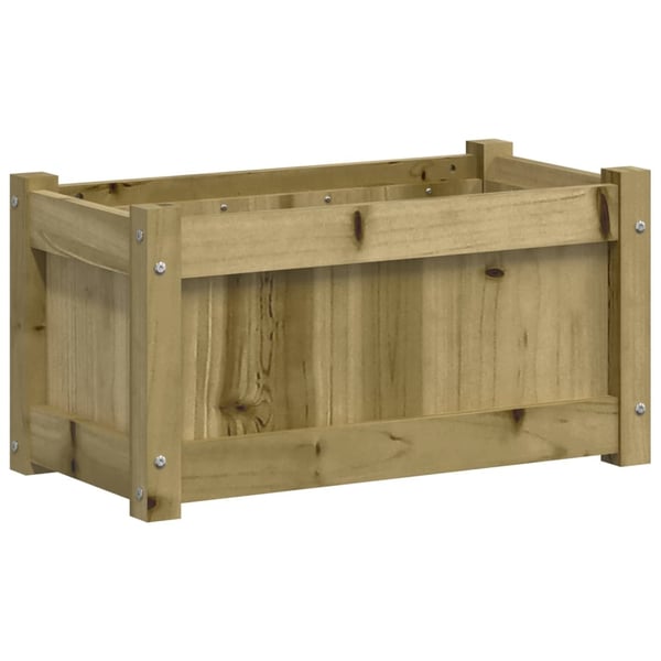 vidaXL Hageplantekasse 60x31x31 cm impregnert furu