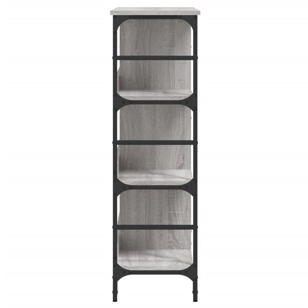 vidaXL Skjenk grå sonoma 102x32x103,5 cm konstruert tre