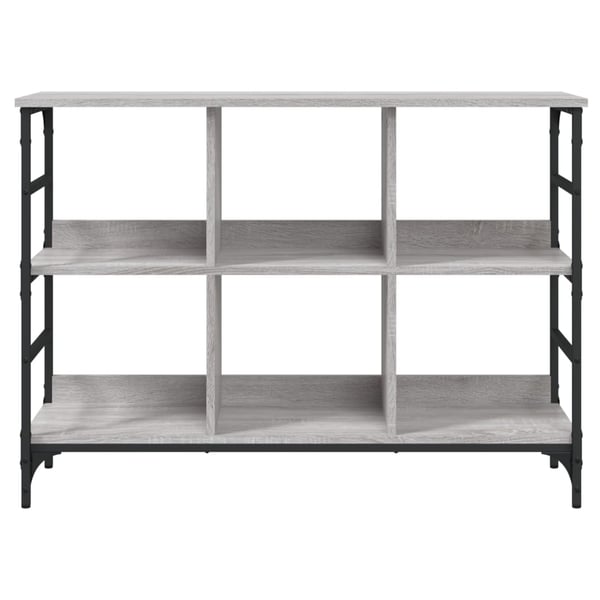 vidaXL Skjenk grå sonoma 102x32x73,5 cm konstruert tre