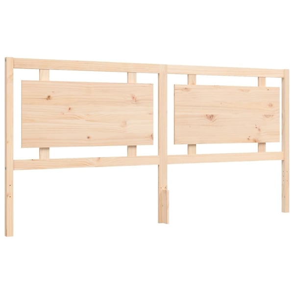 vidaXL Sengeramme med hodegavl 180x200 cm heltre