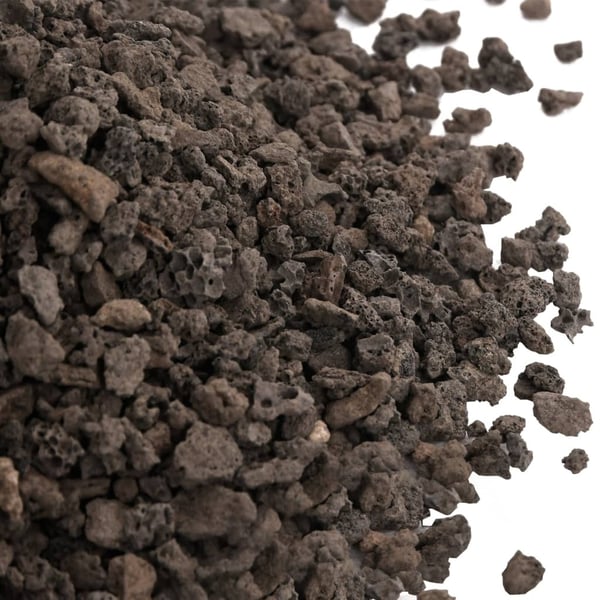 vidaXL basaltgrus 25 kg 5-8 mm sort