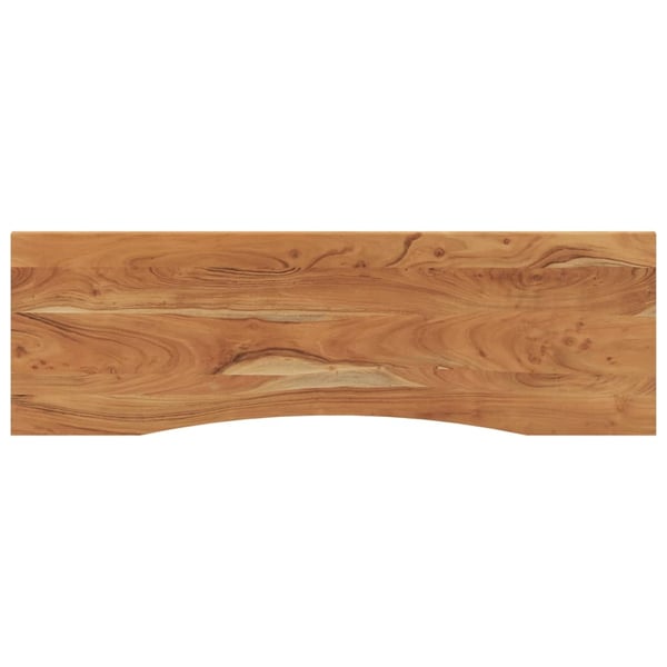 vidaXL Skrivebordsplate 160x50x2,5 cm rektangulær heltre akasie