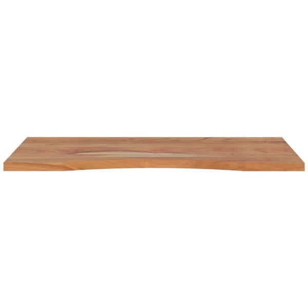vidaXL Skrivebordsplate 100x50x2,5 cm rektangulær heltre akasie