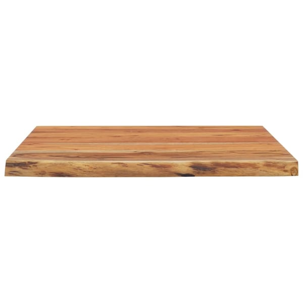 vidaXL Benkeplate for bad 60x60x3,8 cm firkantet heltre akasie