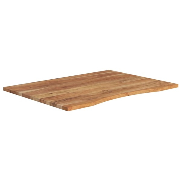 vidaXL Skrivebordsplate 110x80x2,5 cm rektangulær heltre akasie