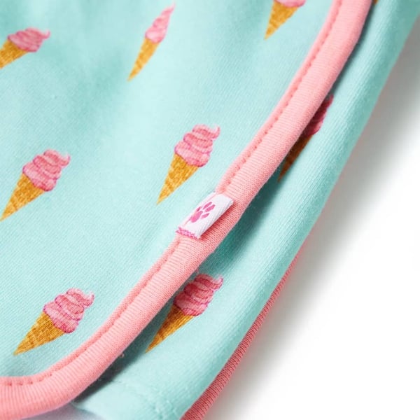 vidaXL Barneshorts med snor lysemynte 104