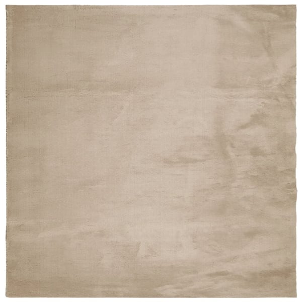 vidaXL Teppe HUARTE kort luv mykt og vaskbart sand 240x240 cm