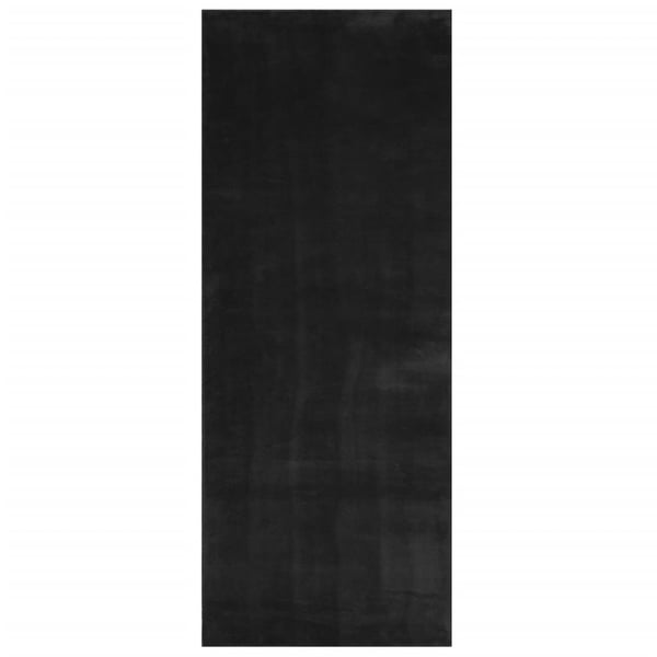 vidaXL Teppe HUARTE kort luv mykt og vaskbart svart 80x200 cm