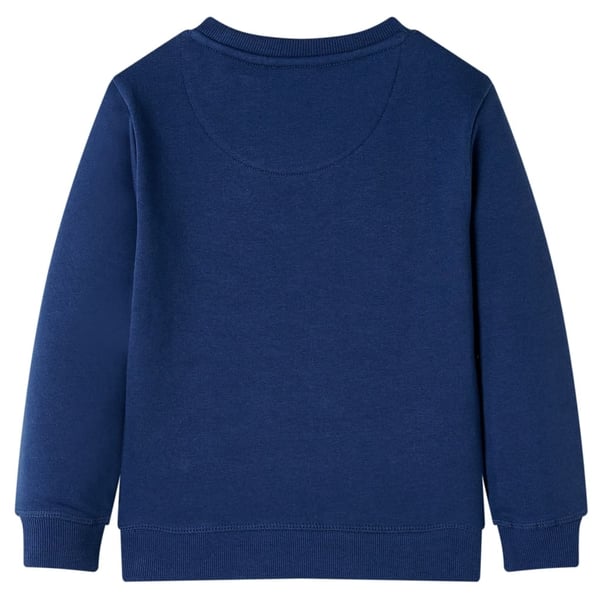 vidaXL Sweatshirt til børn str. 116 marineblå
