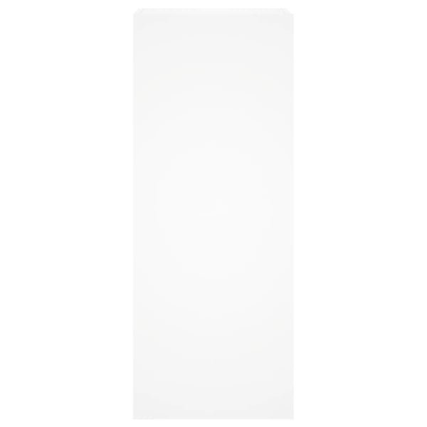 vidaXL Vegghengt TV-benk hvit 40,5x30x102 cm konstruert tre