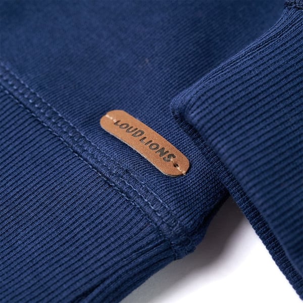 vidaXL Sweatshirt til børn str. 104 marineblå