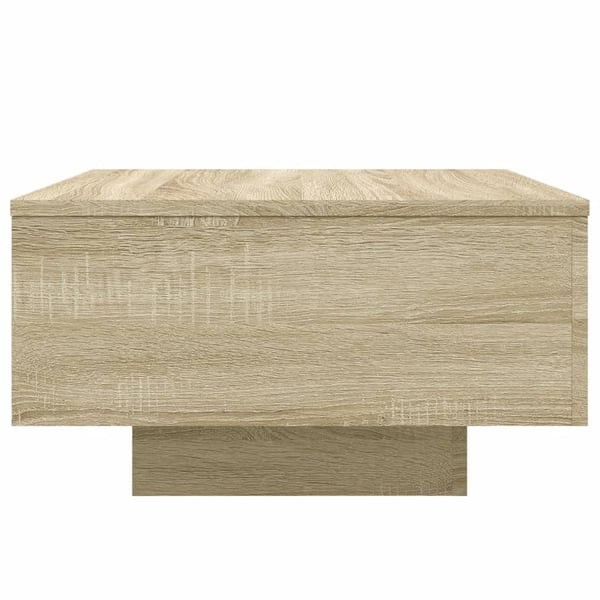 vidaXL Salongbord sonoma eik 55x55x31 cm konstruert tre