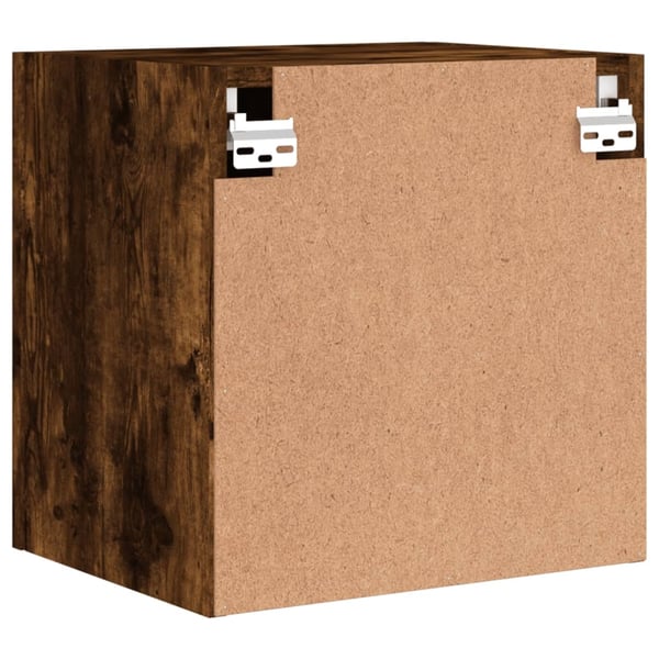 vidaXL TV-seinäkaappi 2 kpl savutammi 40,5x30x40 cm tekninen puu