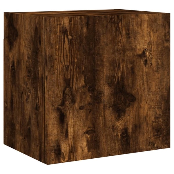 vidaXL TV-seinäkaappi 2 kpl savutammi 40,5x30x40 cm tekninen puu