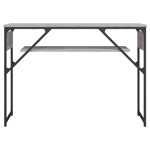 vidaXL Konsollbord grå sonoma 105x30x75 cm konstruert tre