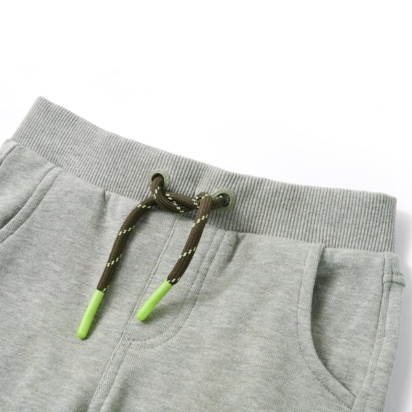 vidaXL Joggebukser for barn lysekaki 92