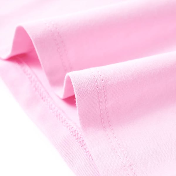 vidaXL T-shirt til børn str. 128 lyserød