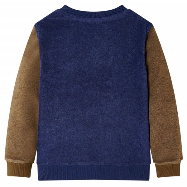 vidaXL Sweatshirt til børn str. 140 marineblå