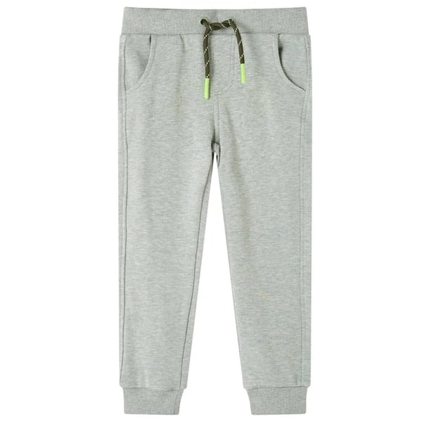 vidaXL Joggingbukser str. 128 lys kakifarve