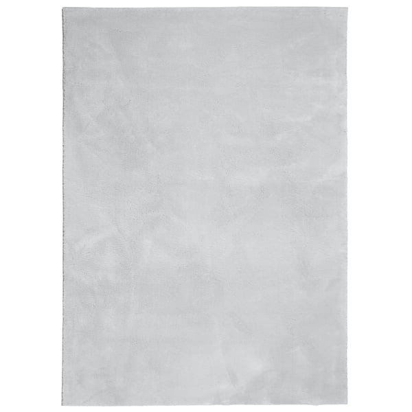vidaXL Teppe HUARTE kort luv mykt og vaskbart grå 160x230 cm