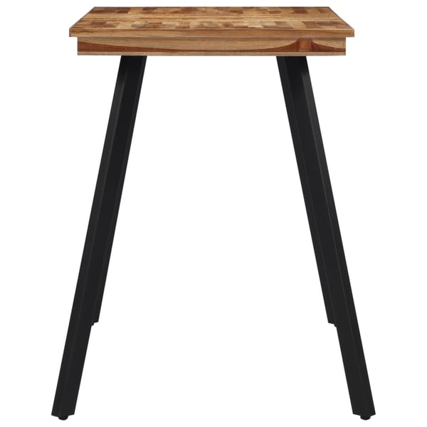 vidaXL Spisebord 120x62x76 cm heltre teak