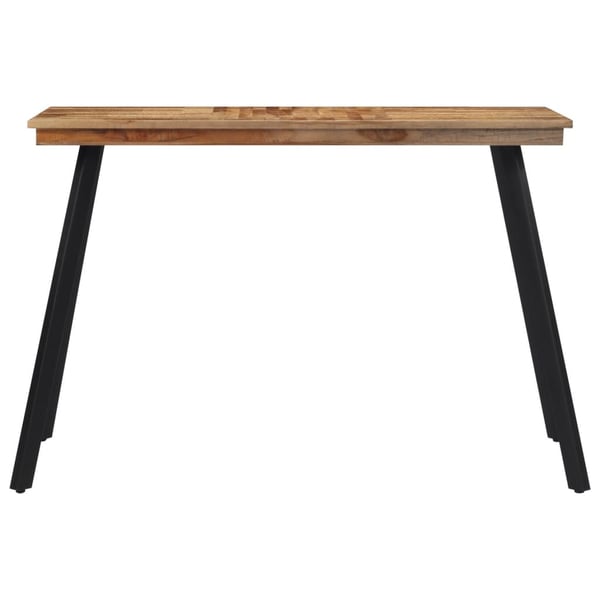 vidaXL Spisebord 120x62x76 cm heltre teak