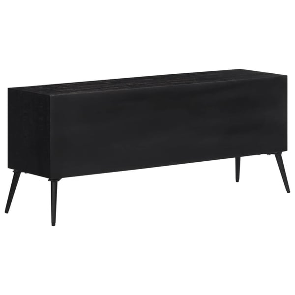 vidaXL TV-benk 112x31x45 cm gjenvunnet heltre teak