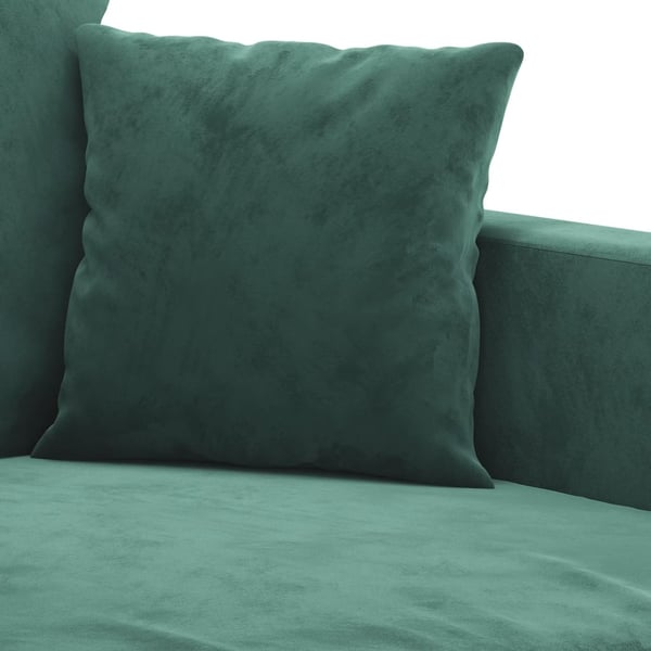 vidaXL lænestol 60 cm velour lysegrøn