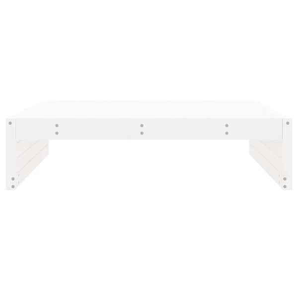 vidaXL Ulkorahi valkoinen 120x80 cm täysi mänty