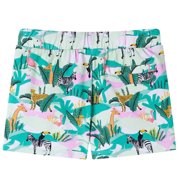vidaXL Barneshorts med snor lysemynte 92