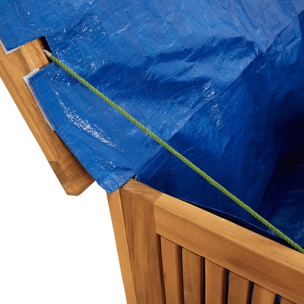 vidaXL Putekasse 75x75x58 cm heltre akasie