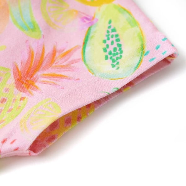 vidaXL Barnekjole myk rosa 104