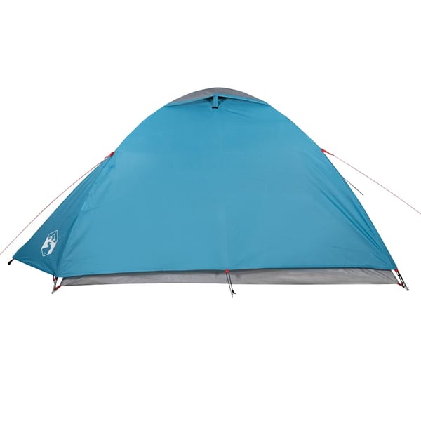 vidaXL 4-personers campingtelt vandtæt blå