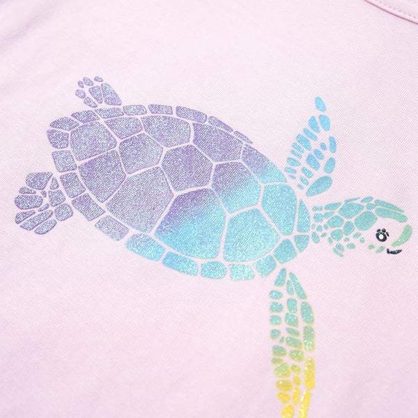 vidaXL T-shirt för barn lila 92