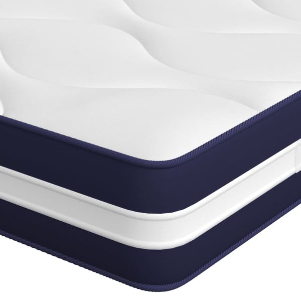 vidaXL Pocketresårmadrass medium fast 180x200 cm
