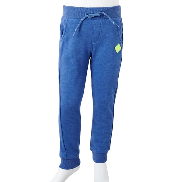 vidaXL Joggebukser for barn blå melert 116