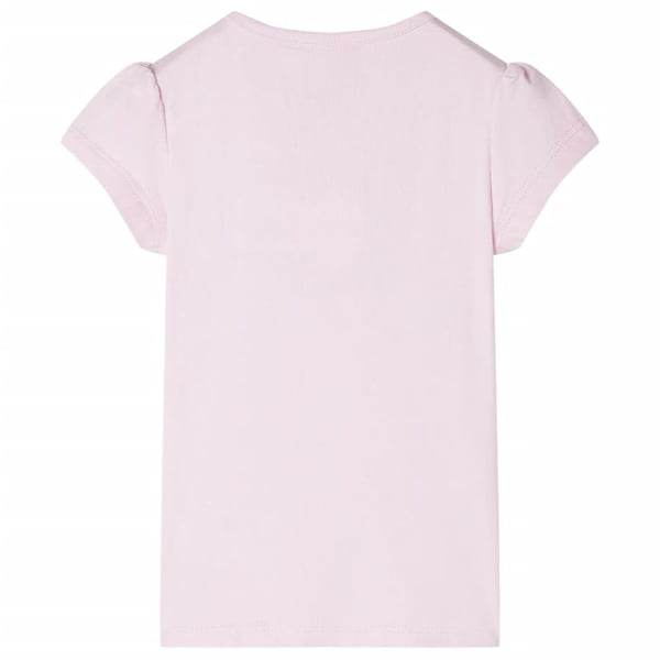 vidaXL T-shirt til børn str. 104 lyserød