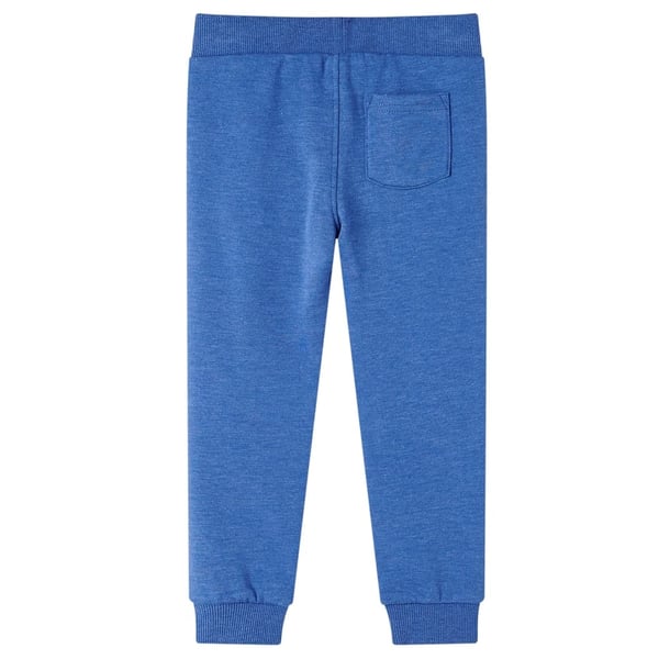 vidaXL Joggebukser for barn blå melert 128