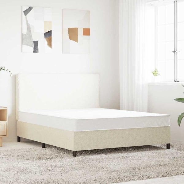vidaXL springmadras med bonellfjedre 140x200 cm medium