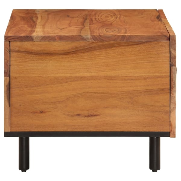 vidaXL Salongbord 80x50x40 cm heltre akasie