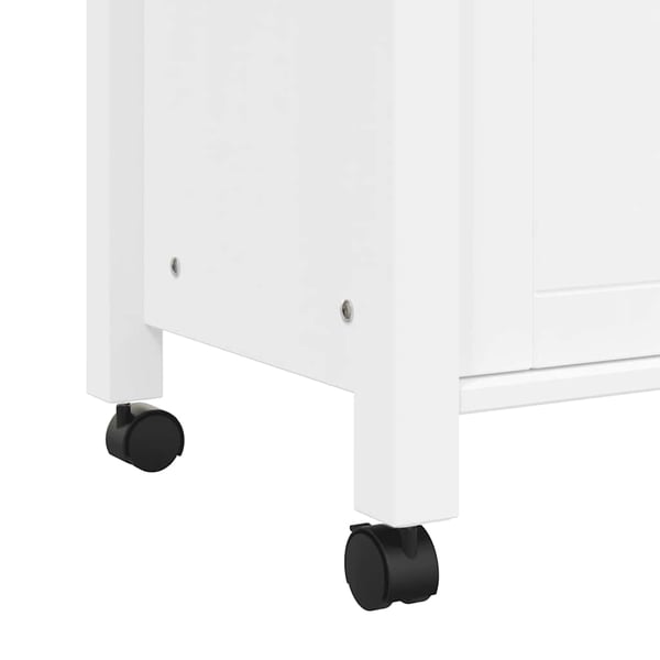 vidaXL Kjøkkenvogn MONZA 84x40x88,5 cm heltre furu
