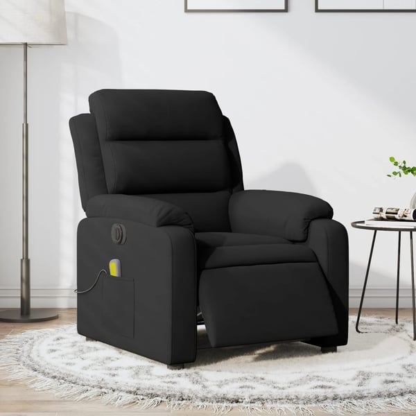 vidaXL massagestol velour sort