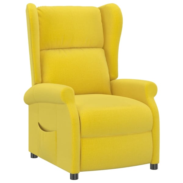 vidaXL Reclinerfåtölj cappuccino konstläder