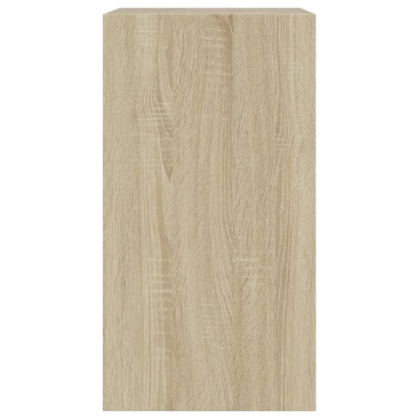 vidaXL Skoskap sonoma eik 60x34x63,5 cm konstruert tre