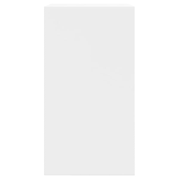 vidaXL Skoskap hvit 60x34x63,5 cm konstruert tre