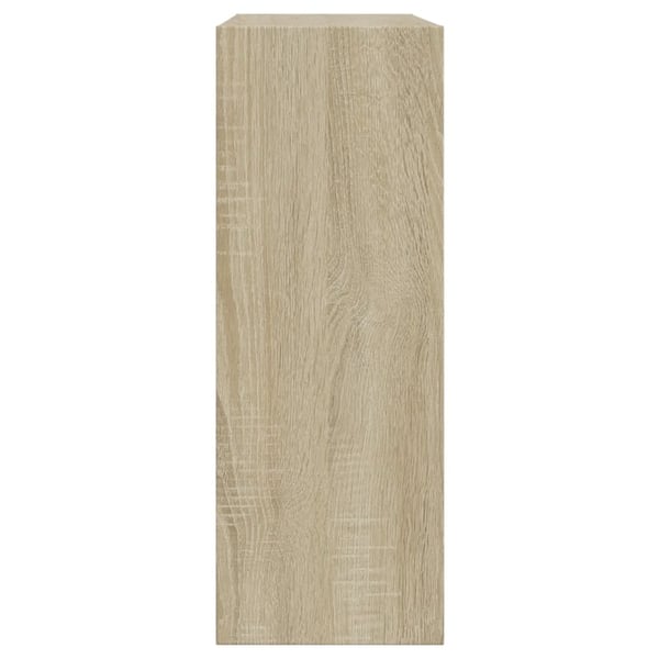 vidaXL Skoskap sonoma eik 60x21x57 cm konstruert tre