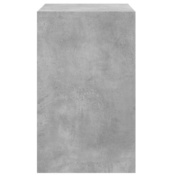 vidaXL Skoskap betonggrå 60x42x69 cm konstruert tre