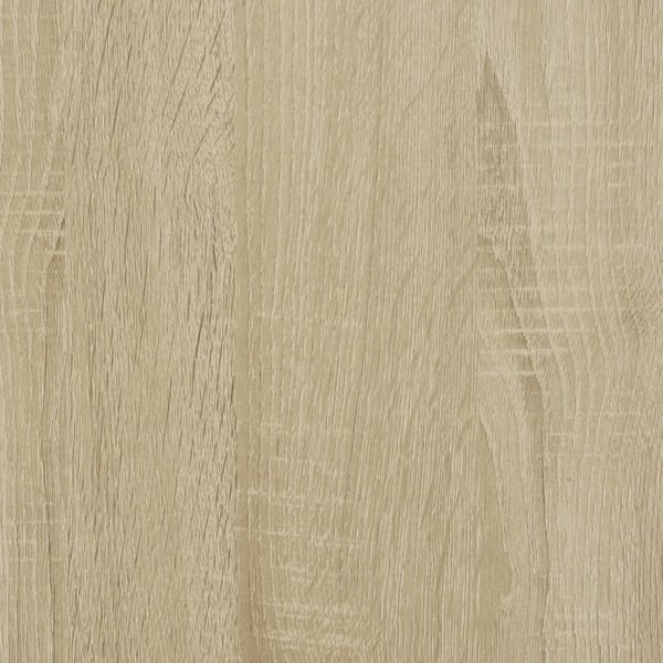 vidaXL Skoskap sonoma eik 75x34x112 cm konstruert tre